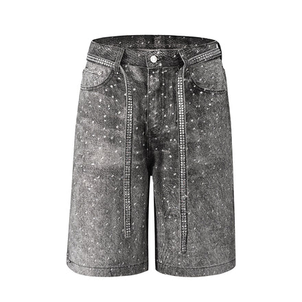 Classic Jorts - Nero borchiato 