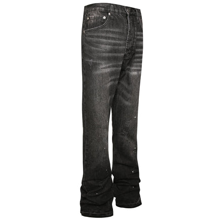 Flare Denim - Nero Lavato V2 