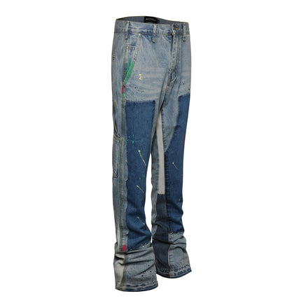Flare Denim - Patchwork Light 