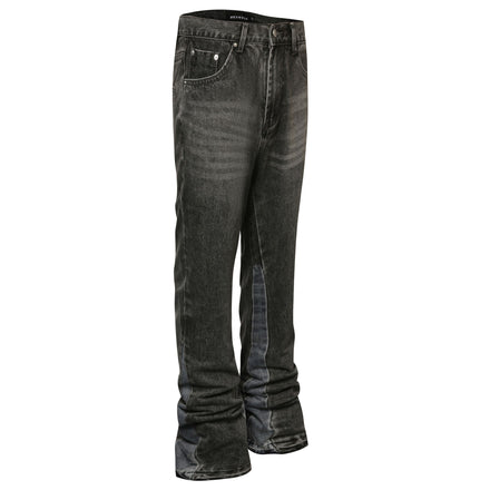 Flare Denim - Nero lavato 