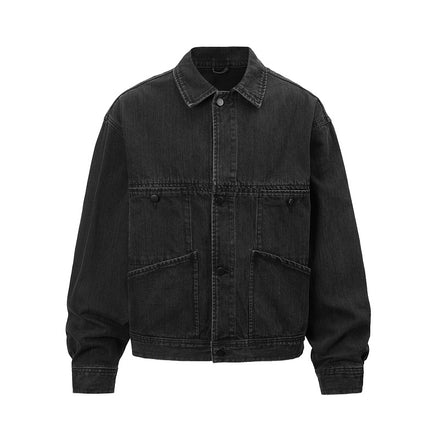 Giacca in denim Noragi - Nero lavato 