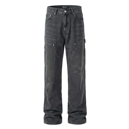 Doppio ginocchio | Nero invecchiato 